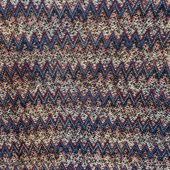 Anthropologie Maeve Westwater chevron stripe knit dress. Size large. - Picture 8 of 10